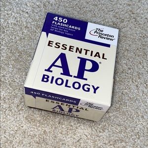 DONATING SOON! The Princeton Review AP biology flash cards